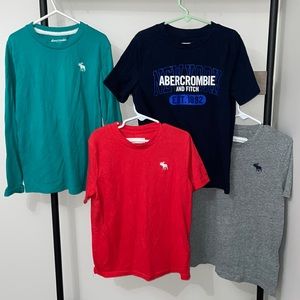 Boys Abercrombie Kids Lot of 4 Shirts, Size 7/8